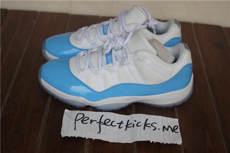 Authentic Air Jordan 11 Low Columbia